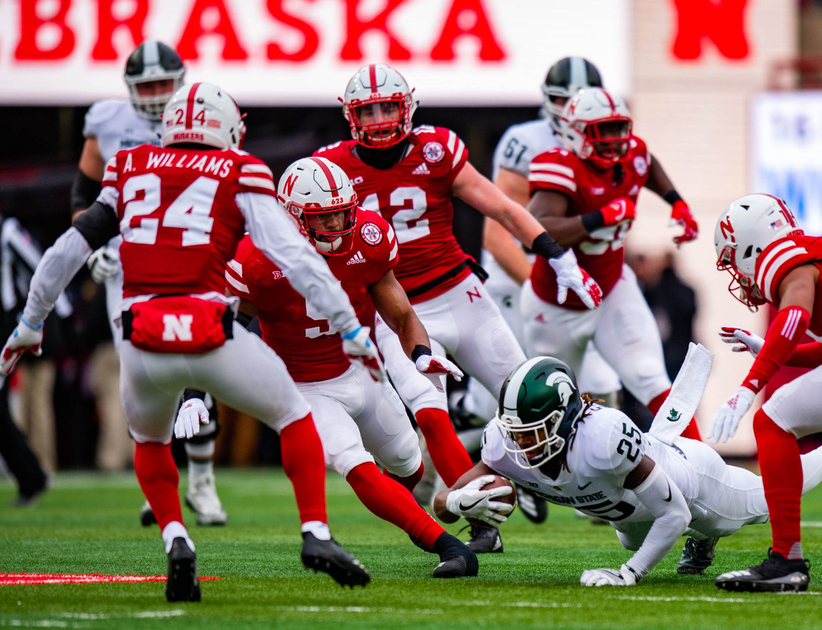 Michigan State vs. Nebraska, 11.17